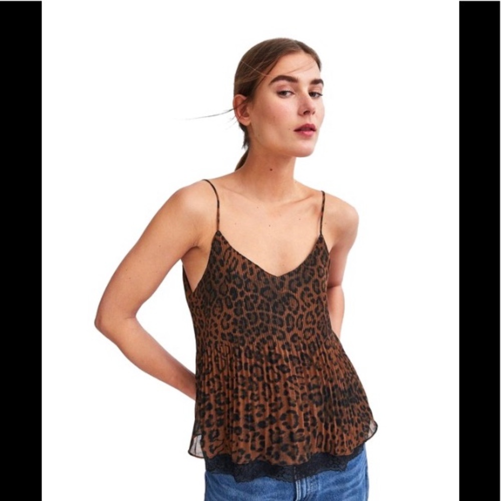 Zara Chiffon Camisole Tank
